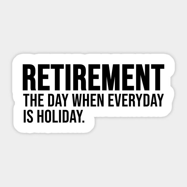 Funny Retirement Sticker by Riel